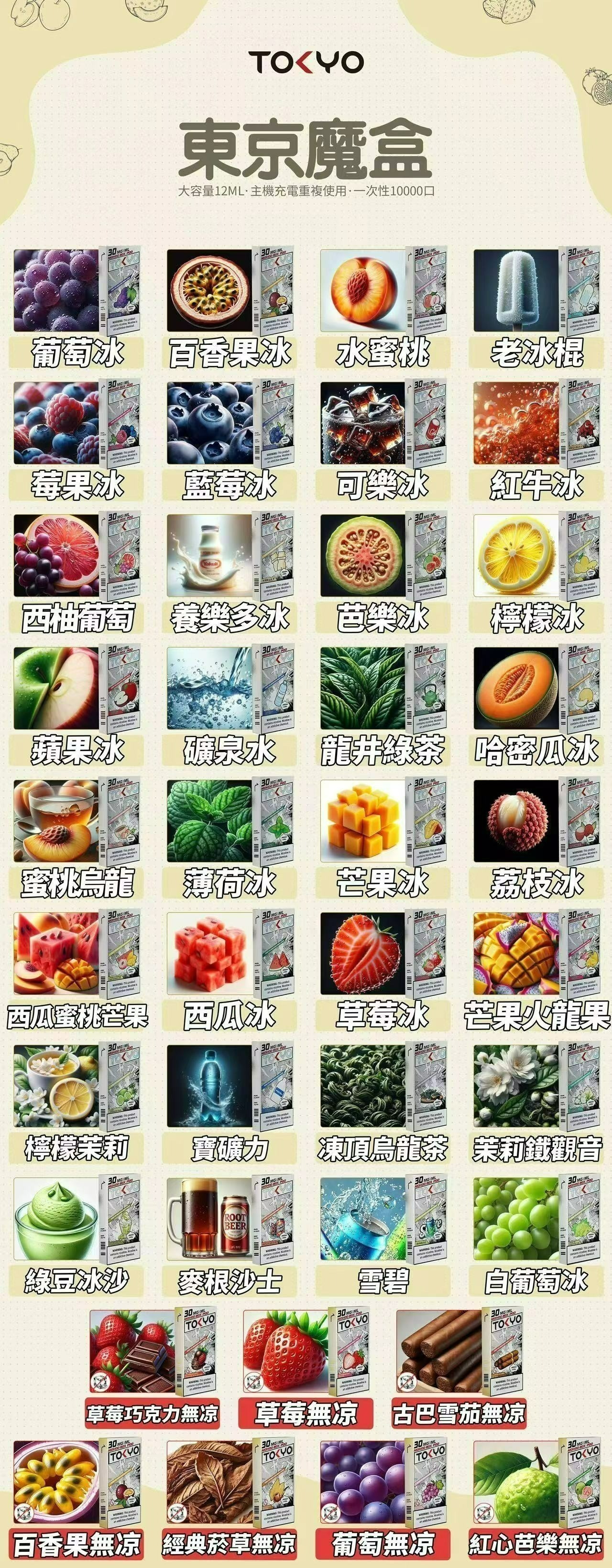 MOHOO東京魔盒 MOHOO 東京魔盒 煙彈 獨立規格 需要另外購買主機 單顆裝