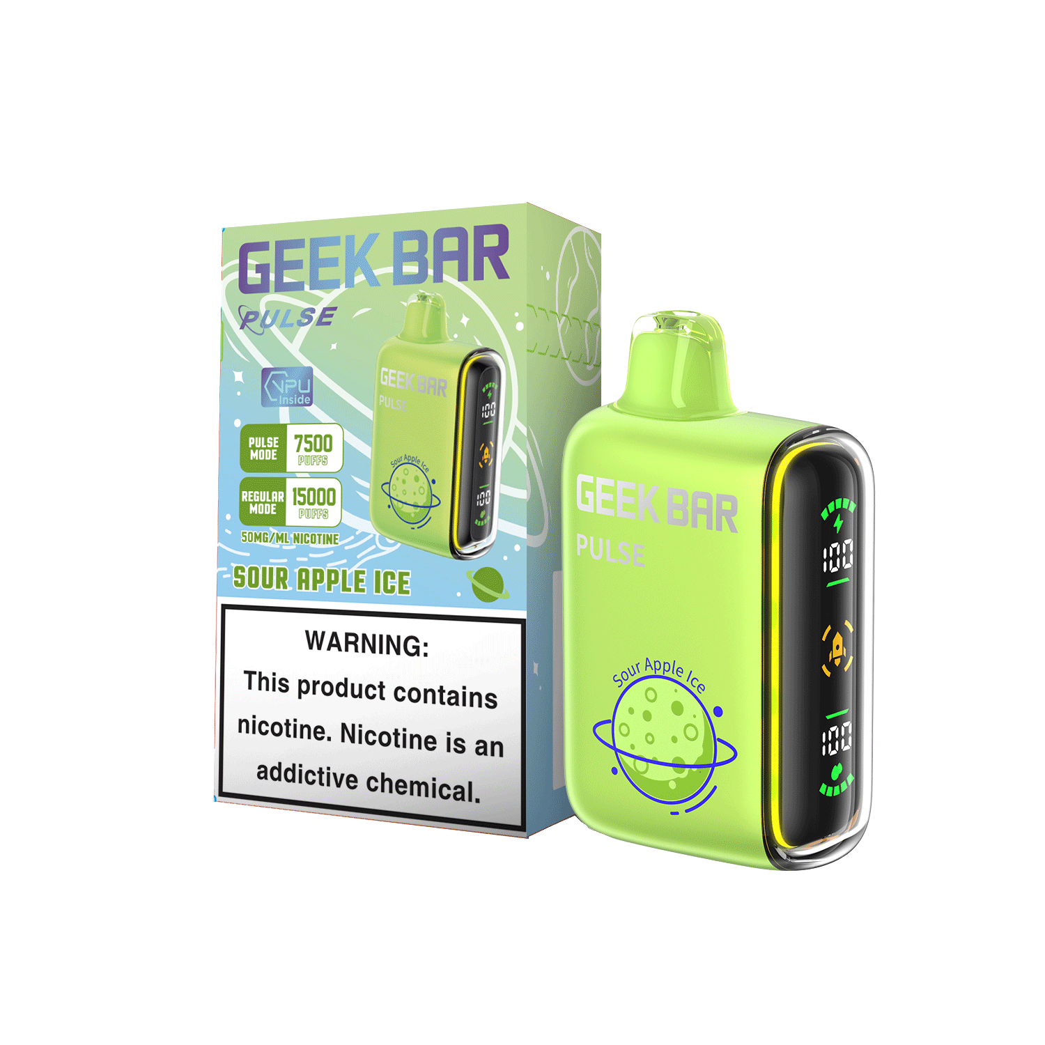 Geek bar 美國 GEEK BAR PULSE VAPE 脈衝/常規 2種模式