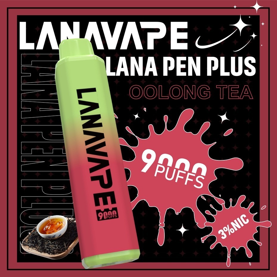 LANA9000口 一次性拋棄式 持久续航 & 快速充电