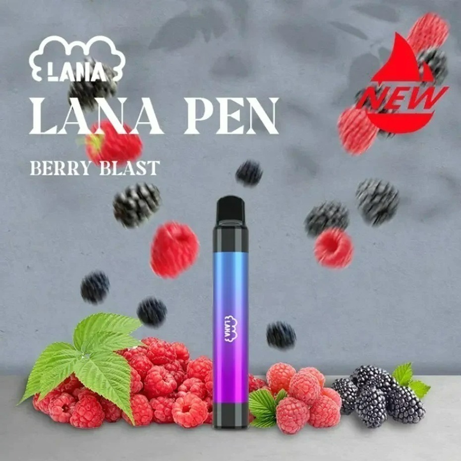 LANA PEN 2000口 一次性拋棄式煙彈 2000口大口數 3.5%